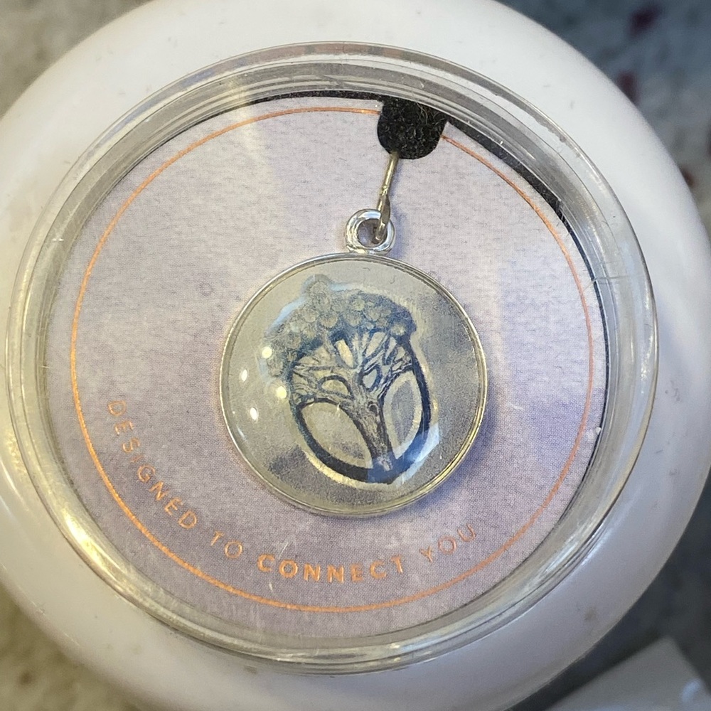 ALEX and ANI STERLING UNEXPECTED MIRACLES CHAIN STATION Charm